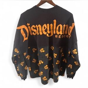 Spirit Jersey Disneyland Mickey Pumpkin Halloween Size XL